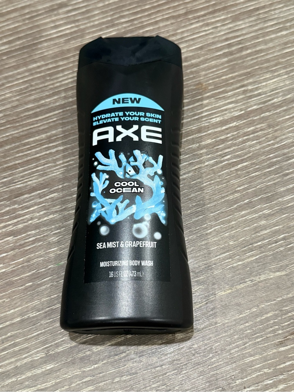 NWT AXE Cool Ocean Moisturizing Body Wash sea mist & grapefruit 16 fl oz